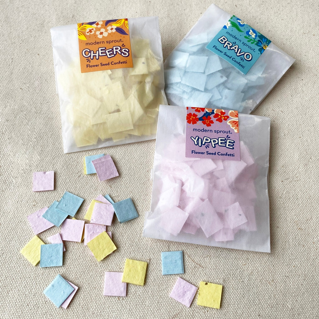 Seed Paper Confetti Refill Packs - Cheeky Garden