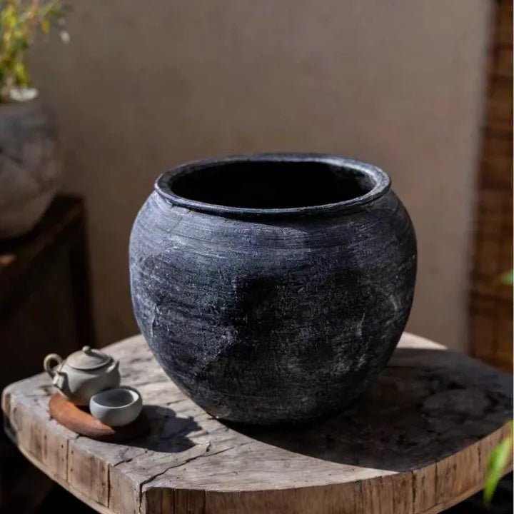 Sierra Round Pot Planter - Cheeky Garden