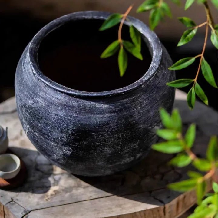 Sierra Round Pot Planter - Cheeky Garden