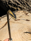 Single Tine Cultivator, Hand Forged Garden Tool - Cheeky Garden