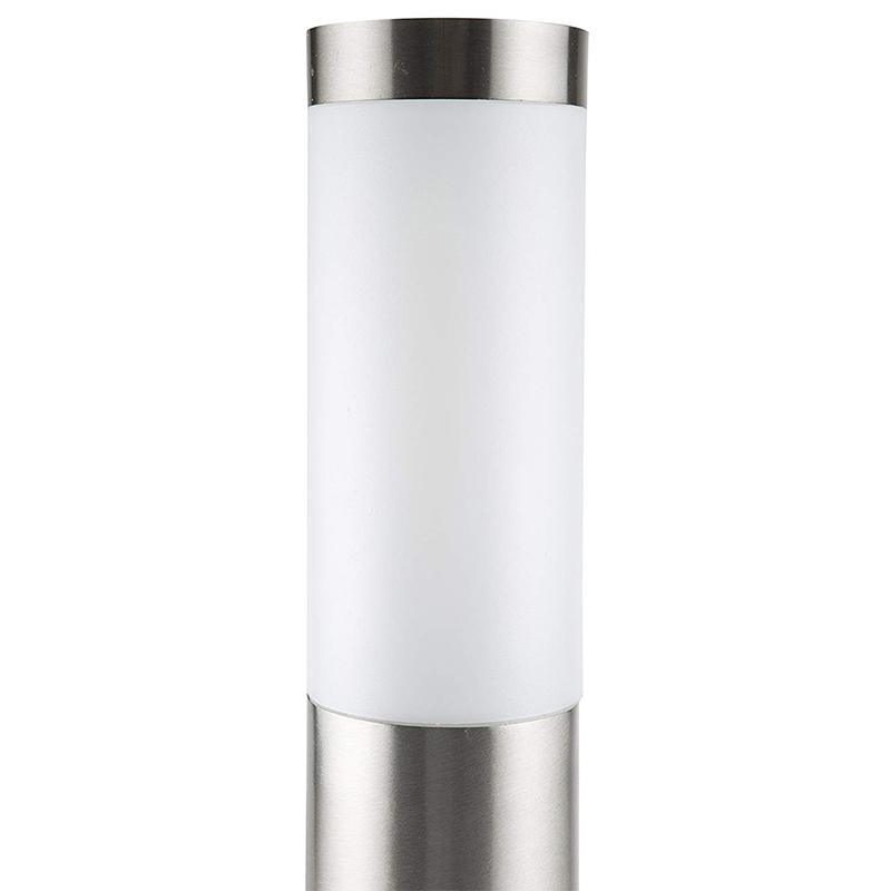 Solar Luxury LED Stainless Steel Lamp For Yard Garden Pathway Doorway Lawn Courtyard Outdoor Luxury Lamp - Cheeky Garden