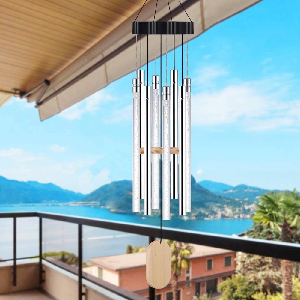 Solar Wind Chimes Changing Color LED Solar Outside Wind Chime Auto-sensing Solar Powered Memorial Wind Chimes with Light IP55 Waterproof Hanging Solar Light For Home Garden Decor Housewarming Gift For Garden Patio Home Decor - Cheeky Garden
