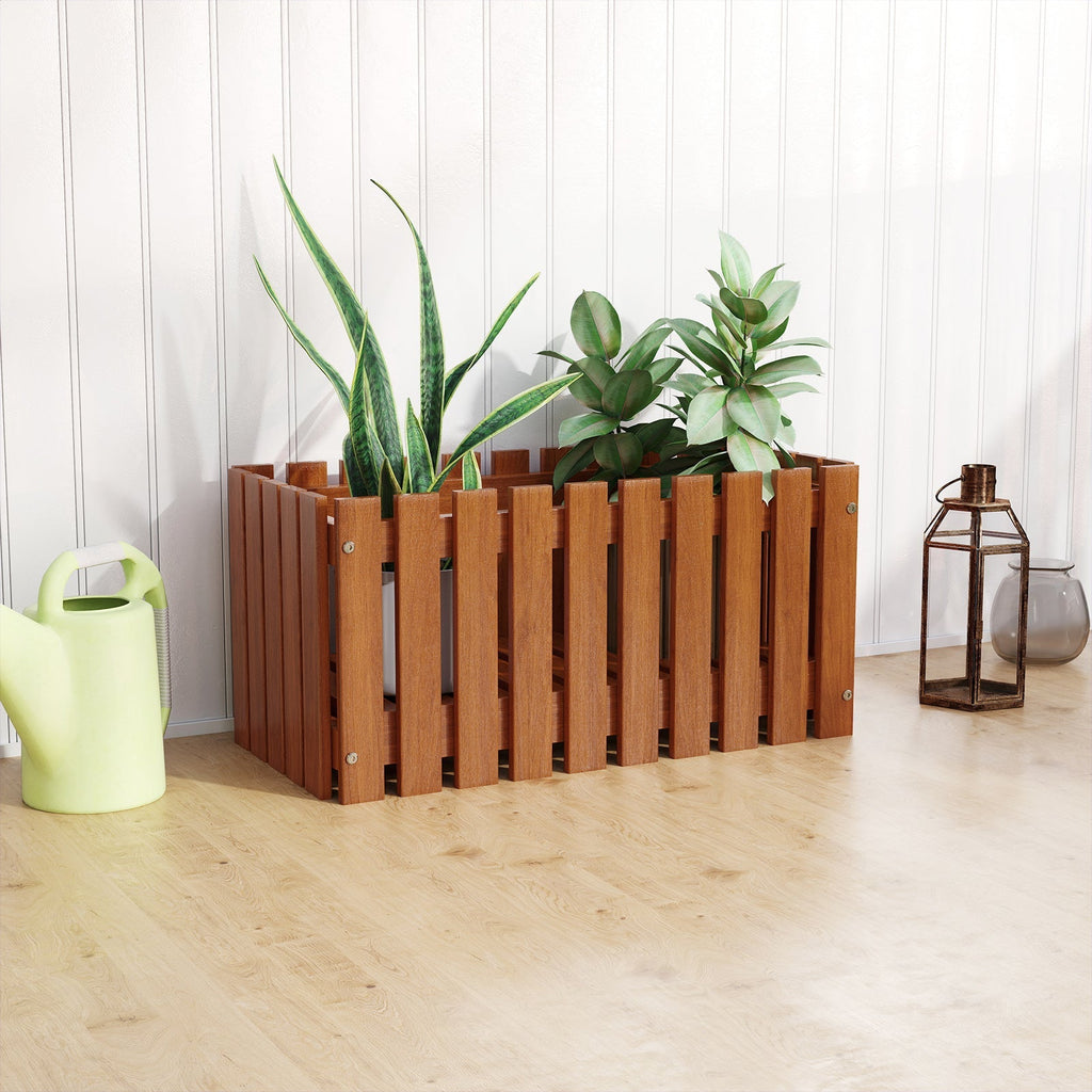 Solid Wood Raised Garden Bed for Flower and Vegetable - Cheeky Garden