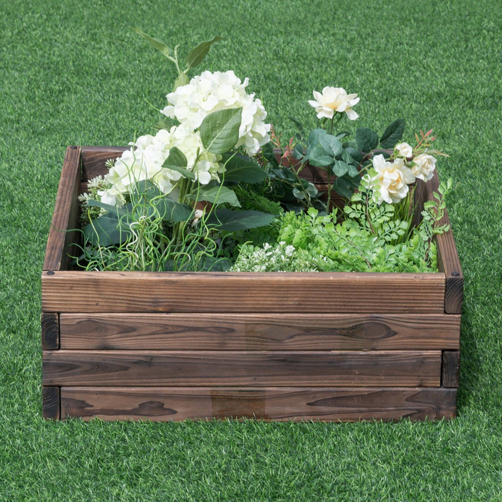Square Raised Garden Bed Flower Vegetables Seeds Planter - Cheeky Garden