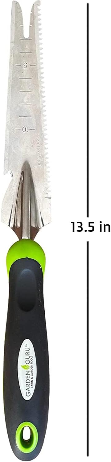 Stainless Steel 5-in-1 Garden Weeder Trowel - Cheeky Garden
