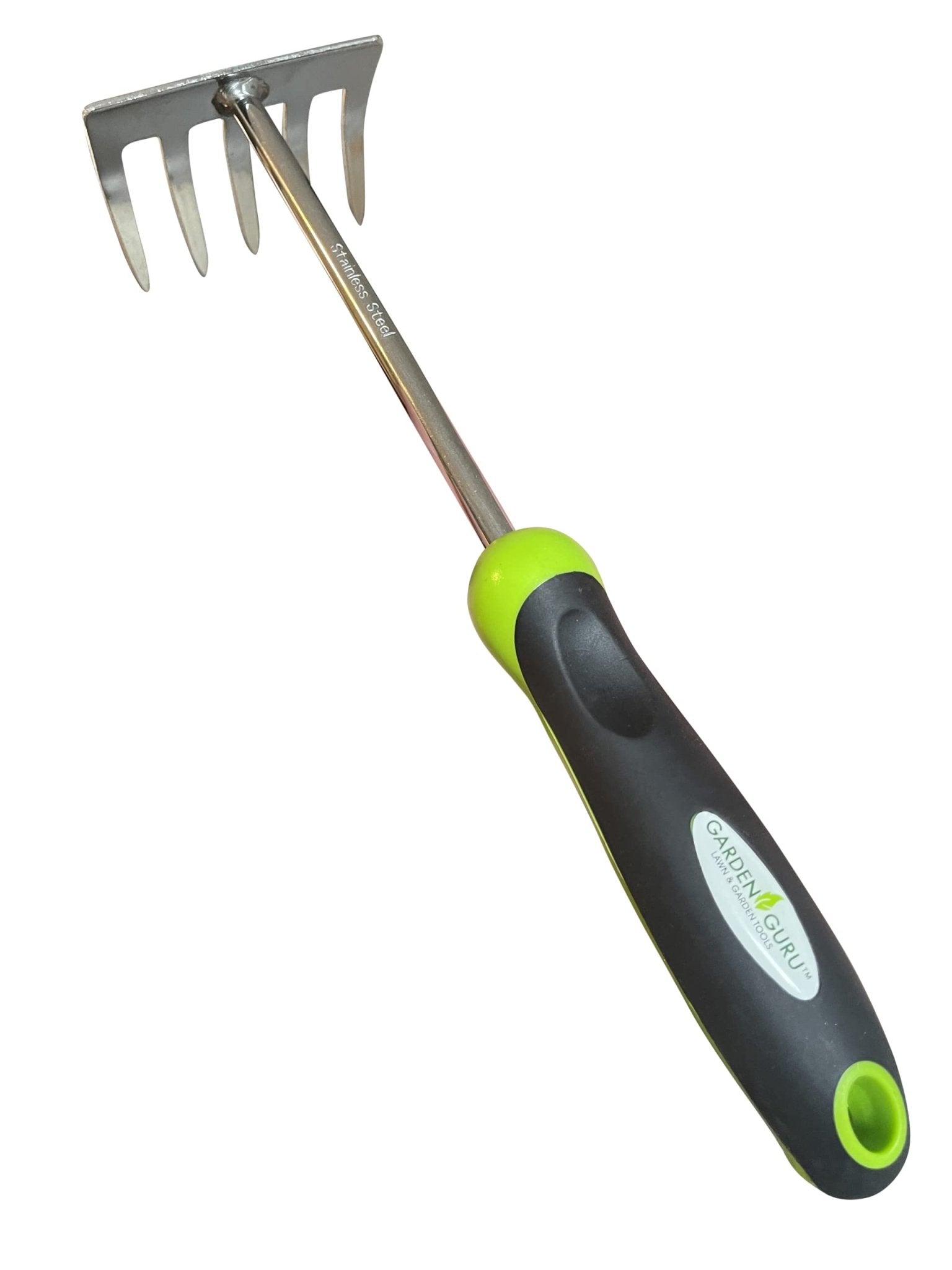 Stainless Steel 5 Tine Rake Cultivator Tiller Tool - Cheeky Garden