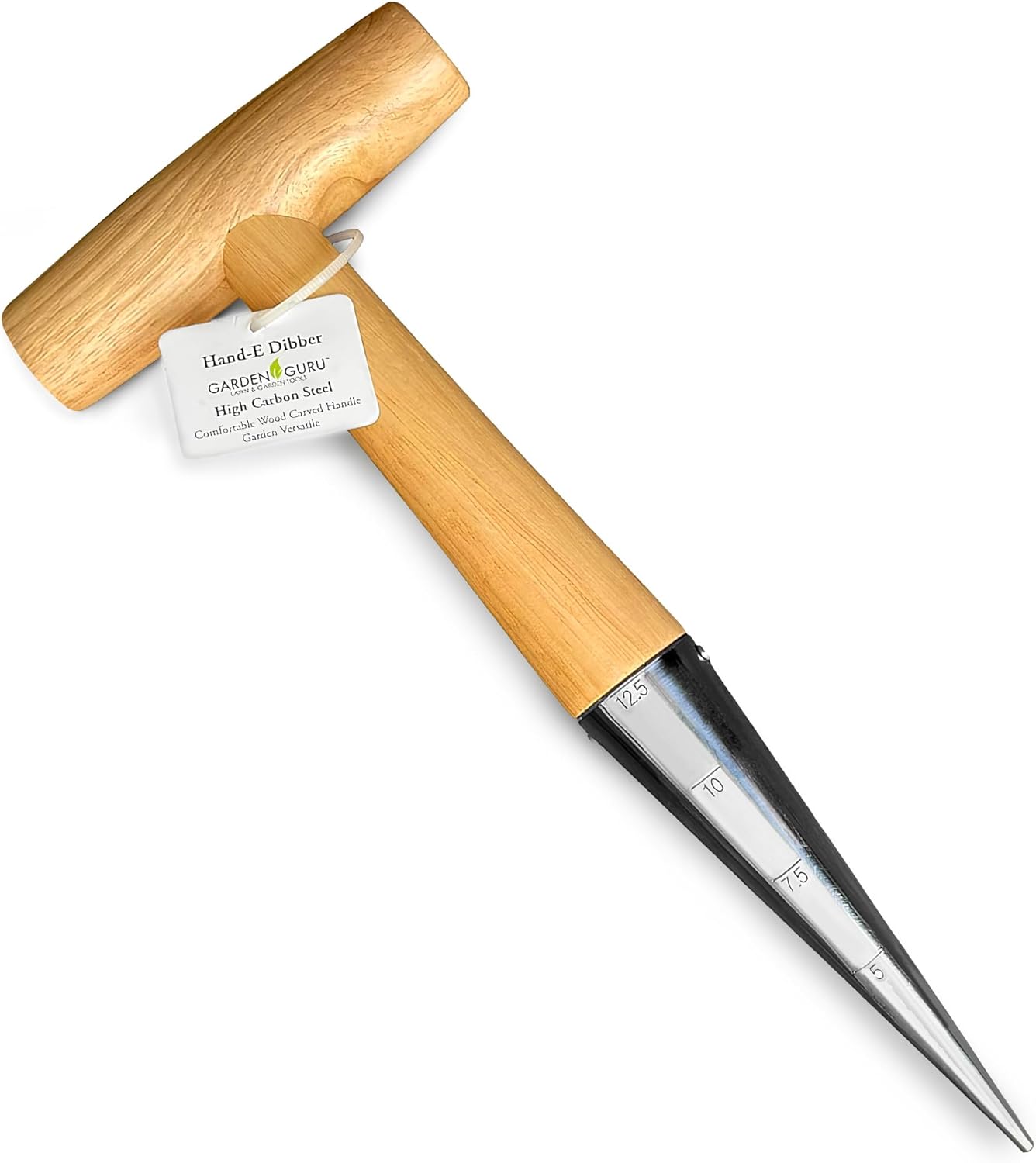 Steel Garden Dibber Planting Tool - Cheeky Garden