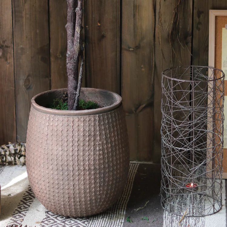 StoneNest Textured Planter - Cheeky Garden