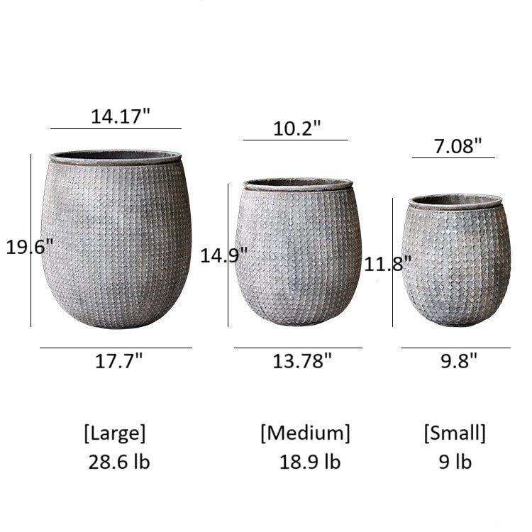StoneNest Textured Planter - Cheeky Garden