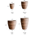 Tasha Red Terracotta Planter - Cheeky Garden