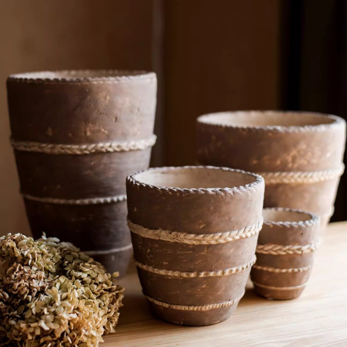Tasha Red Terracotta Planter - Cheeky Garden