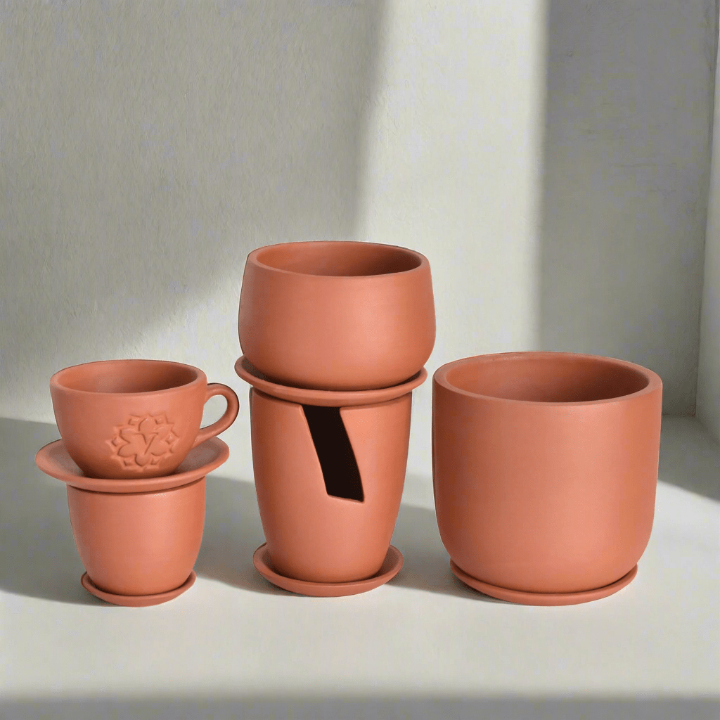 Terracotta Planter Bundle – Set of 5 - Cheeky Garden