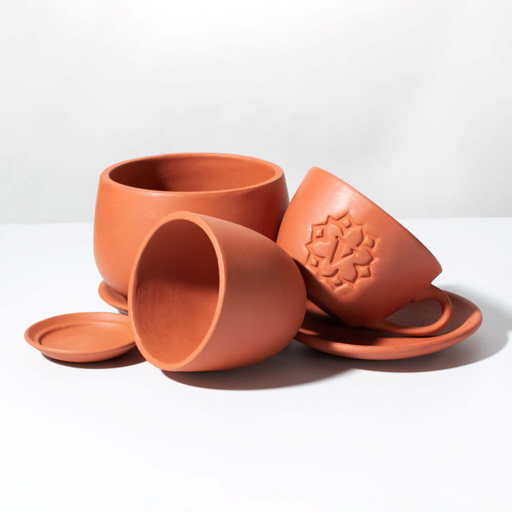 Terracotta Trio Planter Signature Bundle - Cheeky Garden