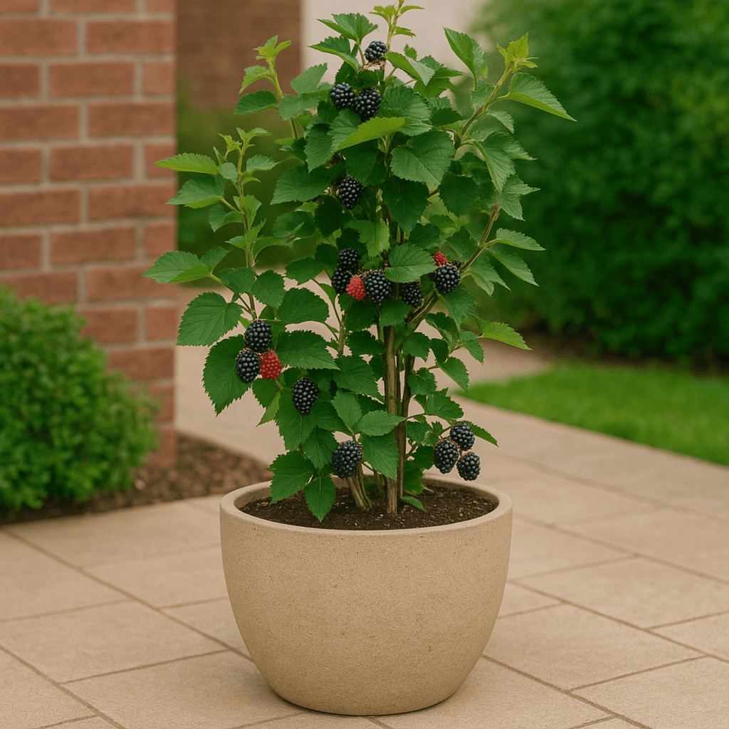 Thornless Blackberry Bush - Cheeky Garden