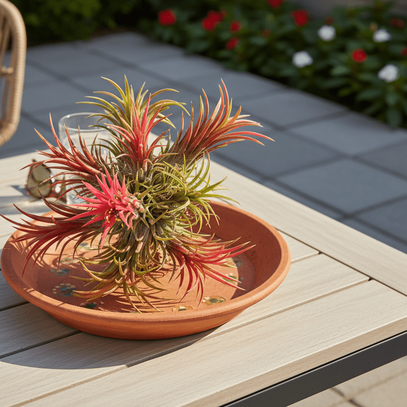 Tillandsia Ionantha ‘Fuego’ Air Plant Ball - Cheeky Garden