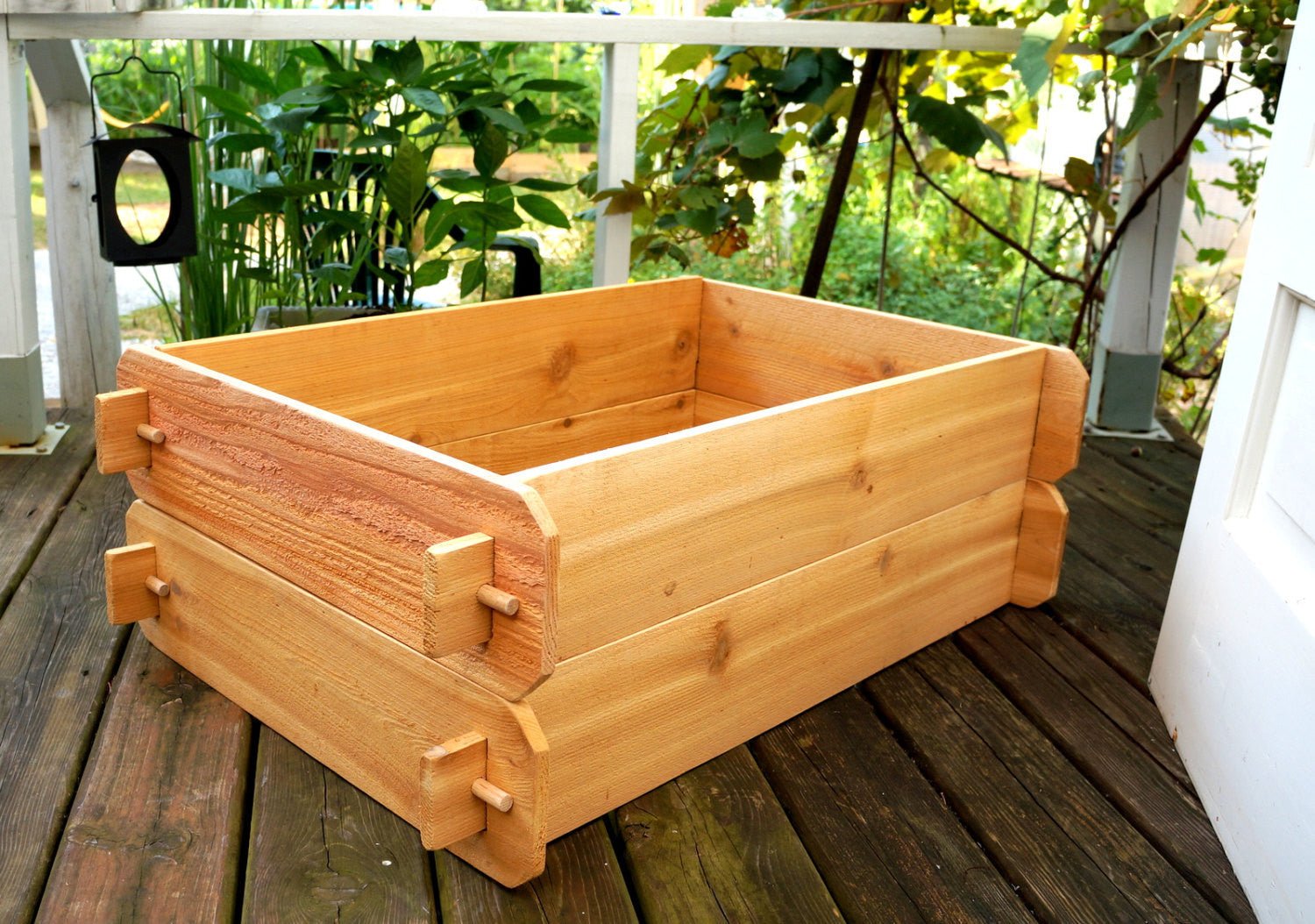 Timberlane Gardens Double Deep Cedar Raised Bed Kit – Two 2×3 - Cheeky Garden