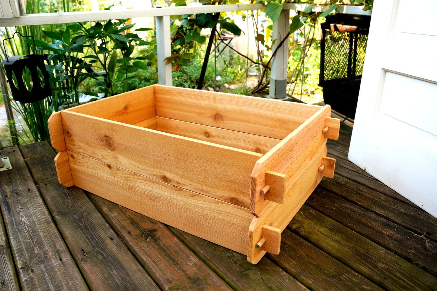Timberlane Gardens Double Deep Cedar Raised Bed Kit – Two 2×3 - Cheeky Garden