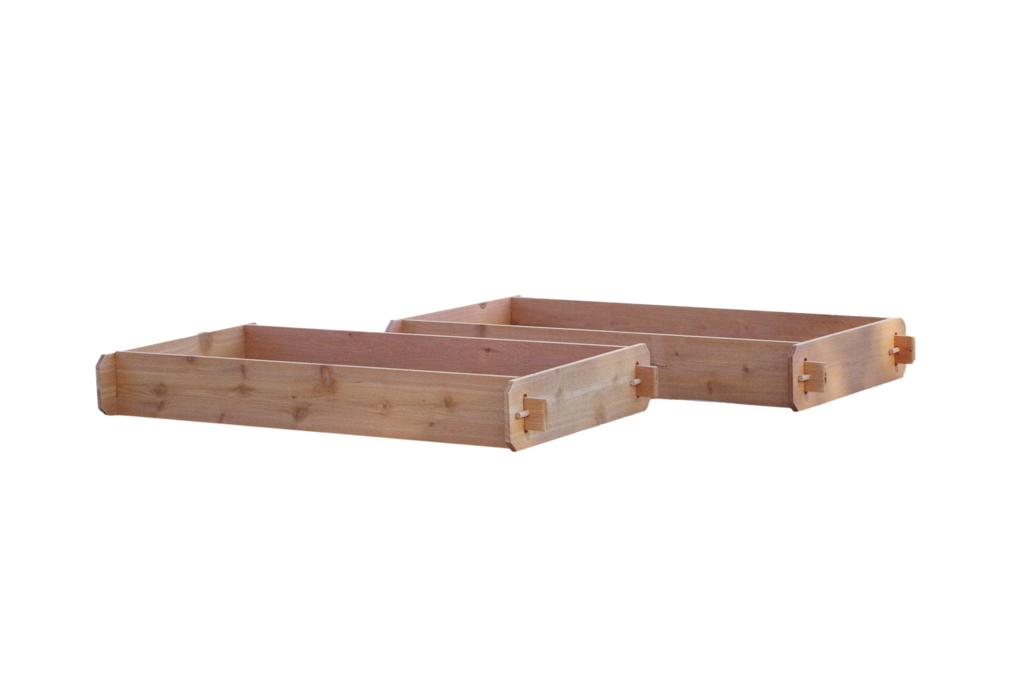 Timberlane Gardens Double Deep Cedar Raised Bed Kit – Two 2×4 - Cheeky Garden