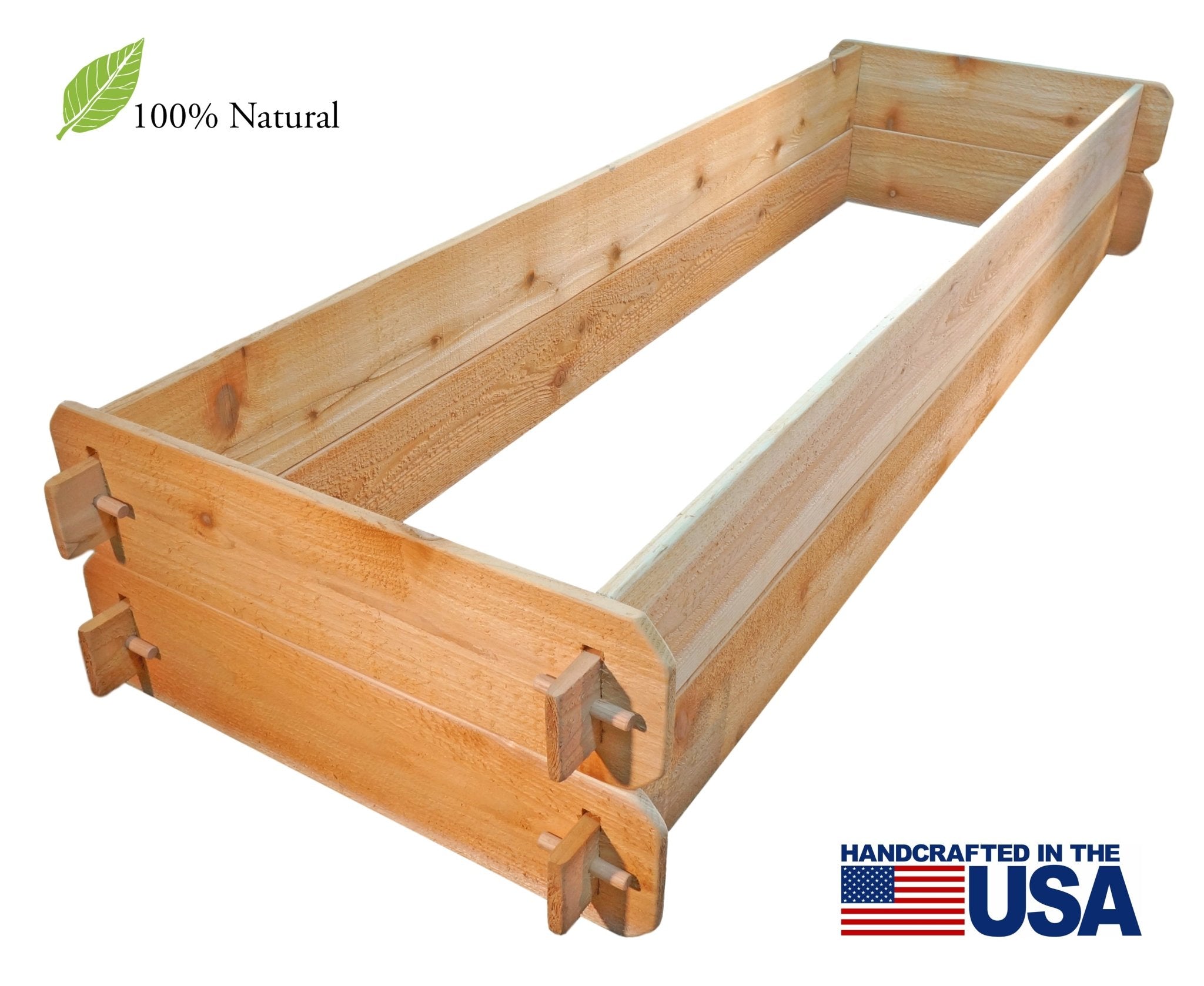 Timberlane Gardens Double Deep Cedar Raised Bed Kit – Two 2×6 - Cheeky Garden
