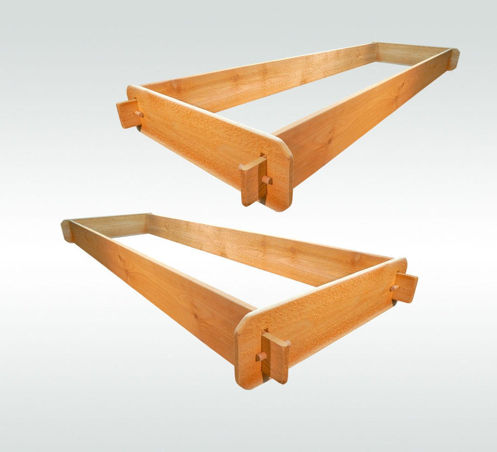 Timberlane Gardens Double Deep Cedar Raised Bed Kit – Two 2×6 - Cheeky Garden