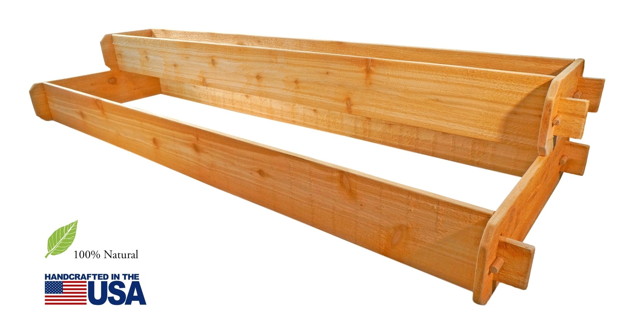 Timberlane Gardens Raised Garden Bed Kit 2 Tiered (1x6 2x6) Select Cedar - Cheeky Garden