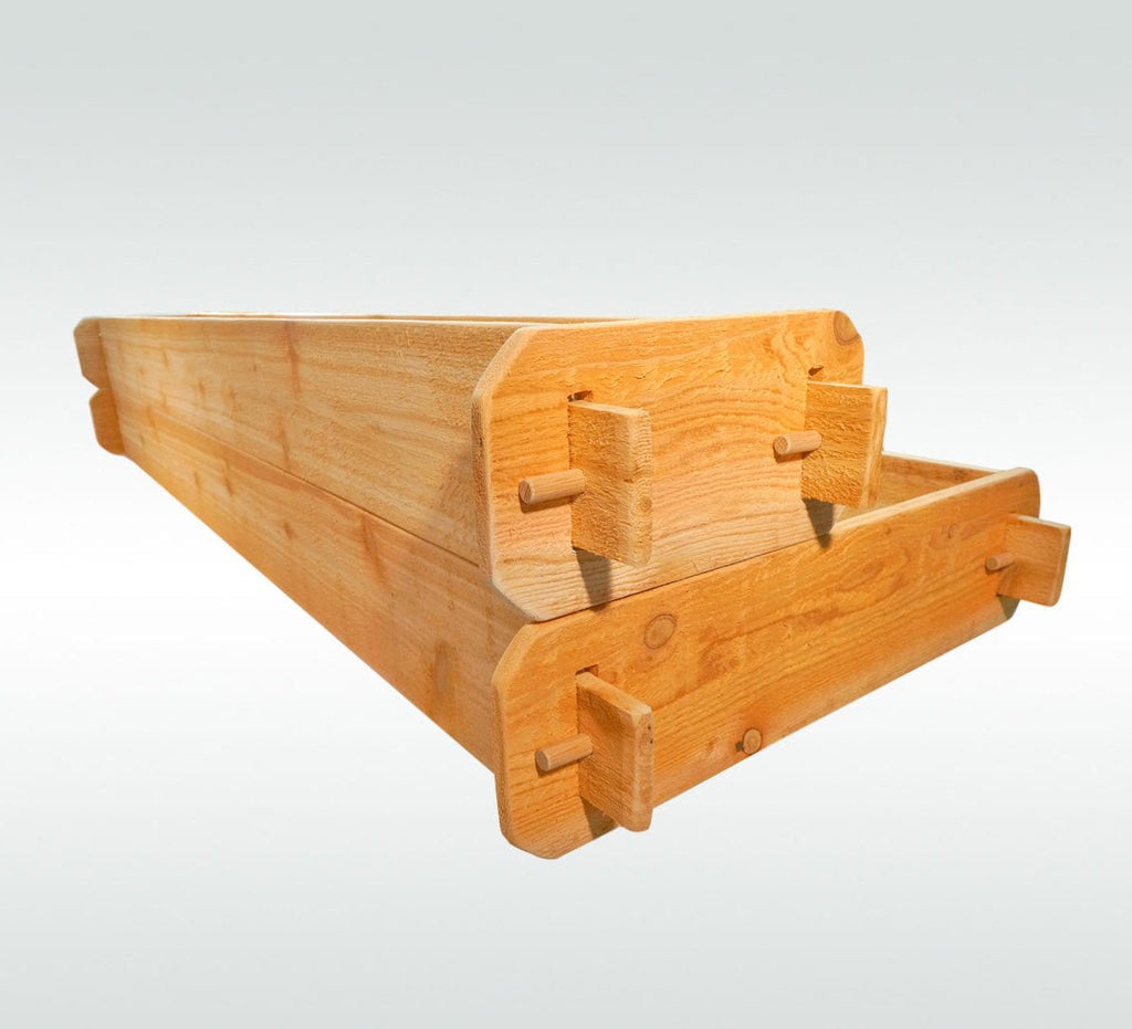 Timberlane Gardens Raised Garden Bed Kit 2 Tiered (1x6 2x6) Select Cedar - Cheeky Garden