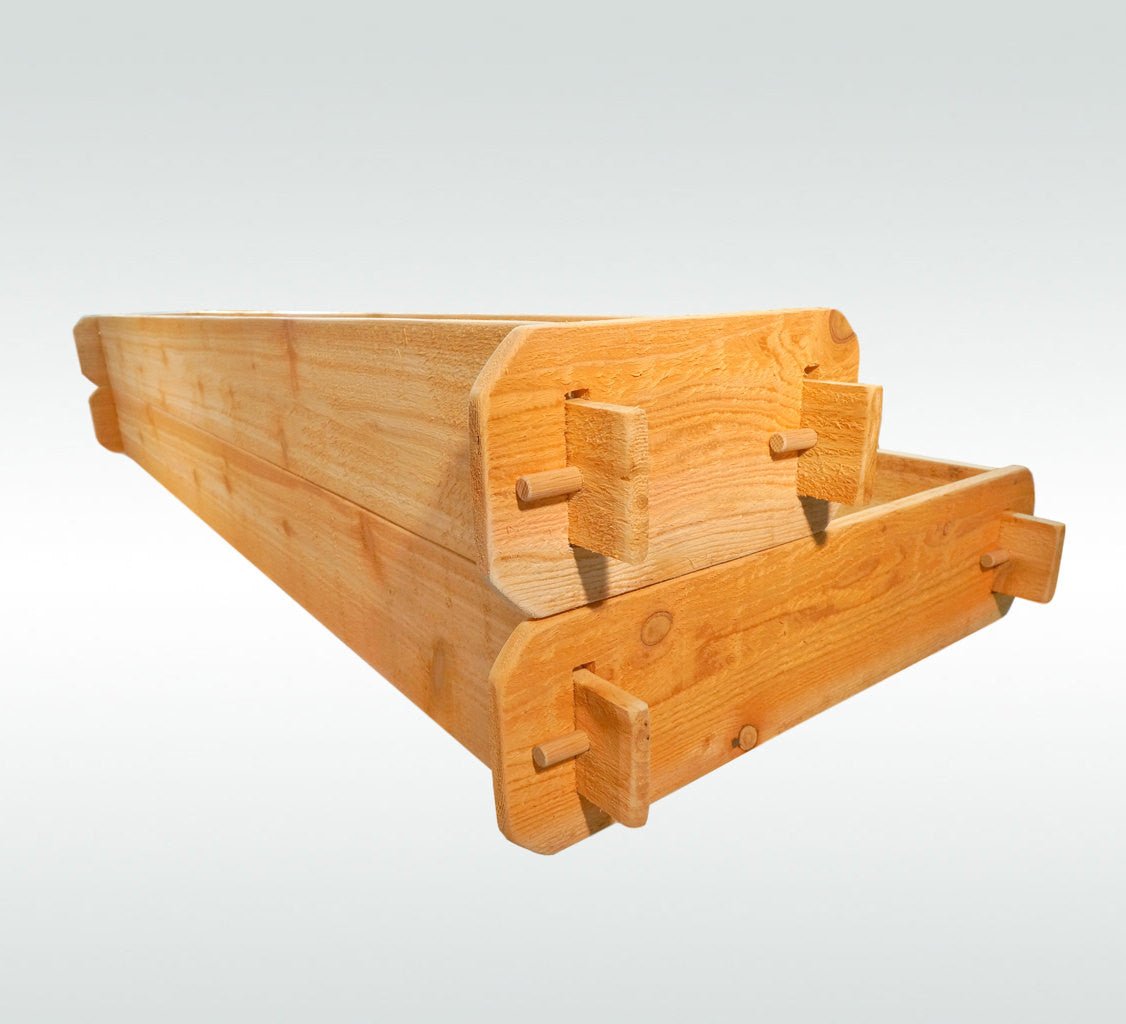 Timberlane Gardens Raised Garden Bed Kit 2 Tiered (1x6 2x6) Select Cedar - Cheeky Garden