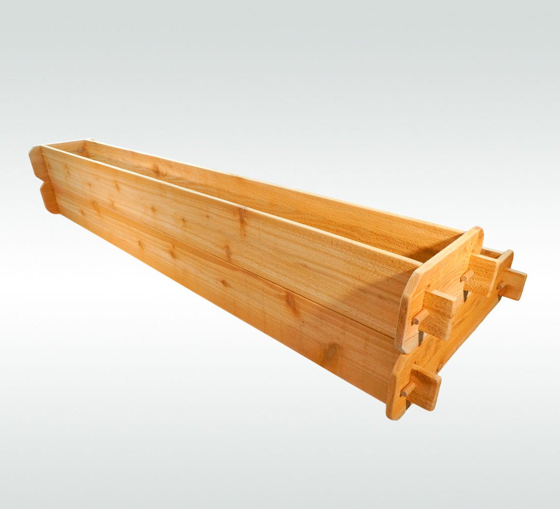 Timberlane Gardens Raised Garden Bed Kit 2 Tiered (1x6 2x6) Select Cedar - Cheeky Garden