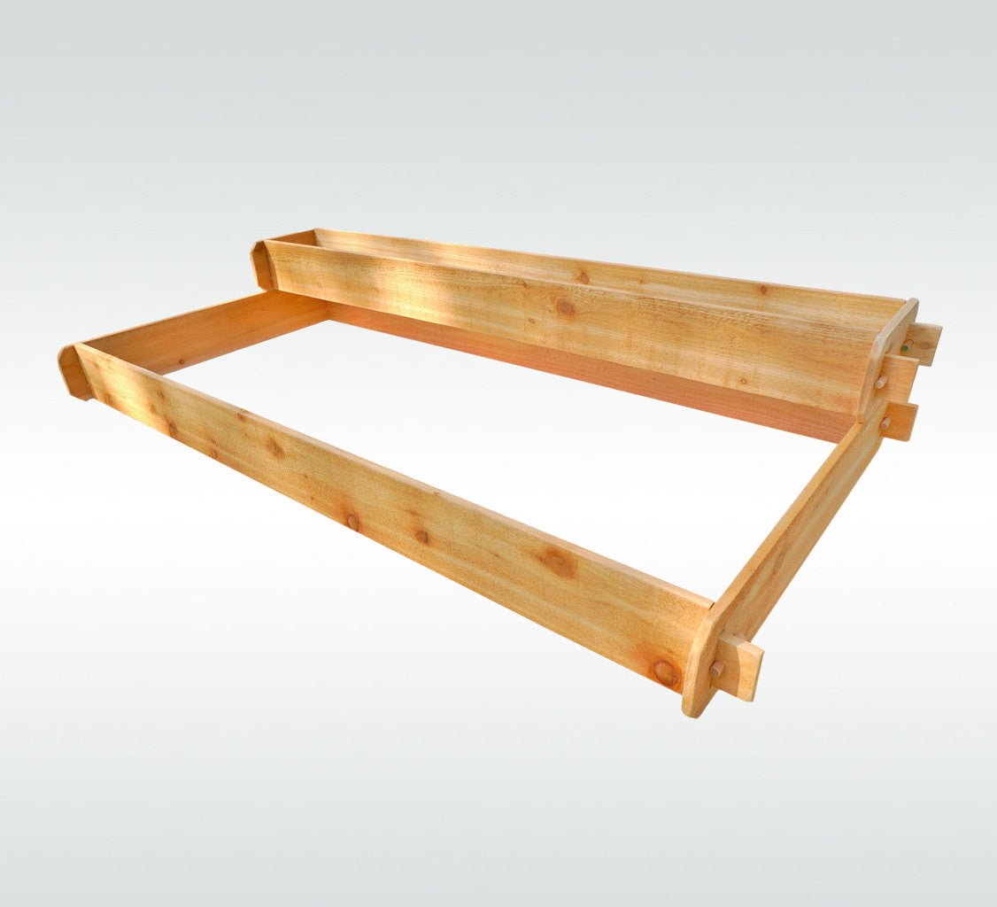 Timberlane Gardens Raised Garden Bed Kit 2 Tiered (1x6 3x6) Select Cedar - Cheeky Garden