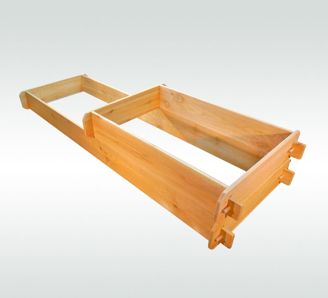 Timberlane Gardens Raised Garden Bed Kit 2 Tiered (2x3 2x6) Select Cedar - Cheeky Garden