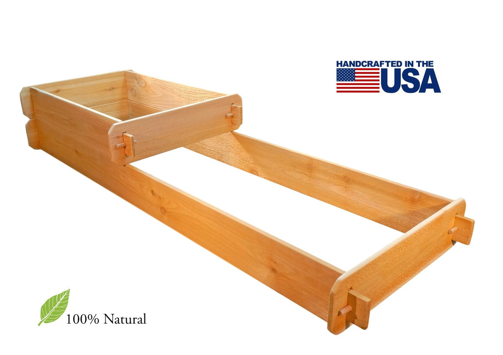 Timberlane Gardens Raised Garden Bed Kit 2 Tiered (2x3 2x6) Select Cedar - Cheeky Garden