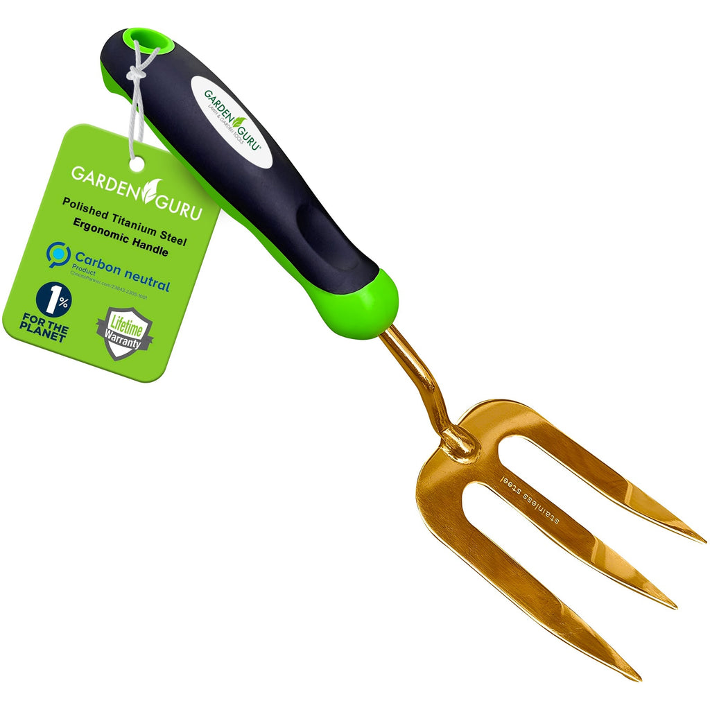 Titanium Hand Weeder Fork Tool - Cheeky Garden