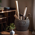 Traditional Round Belly Zen Style Ceramic Vase - Cheeky Garden