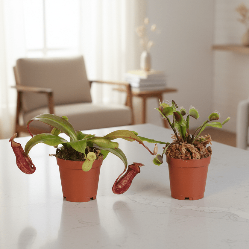Trap Stars Duo – Carnivorous Plant Bundle (Choose Your Pair) - Cheeky Garden