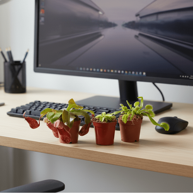 Trio of Terror Carnivorous Plant Bundle - Cheeky Garden