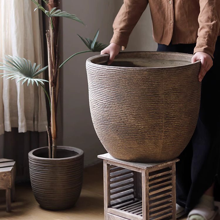 Vintage-Style Outdoor Planter - Cheeky Garden