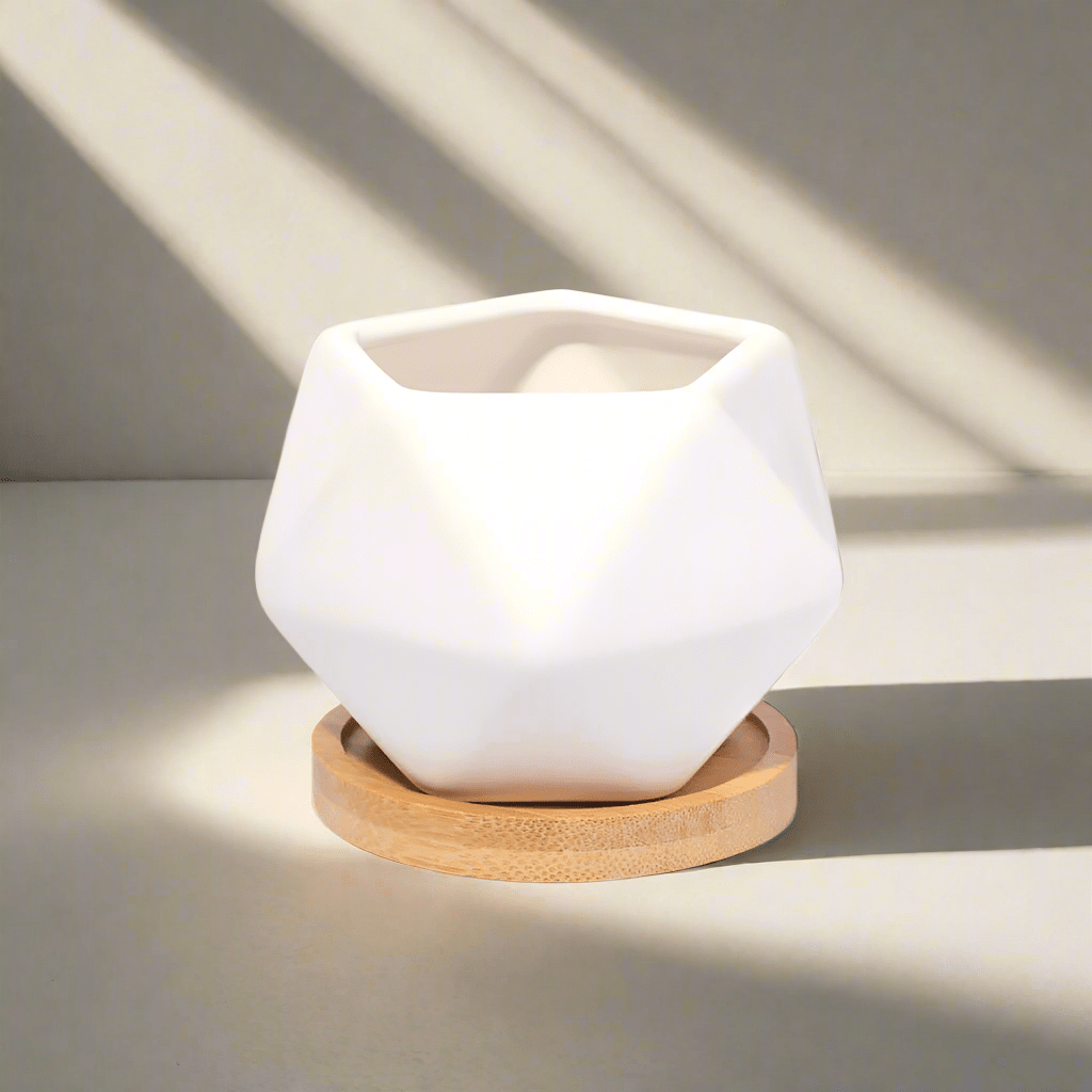 Wanda Ceramic Planter 3.5" – Empty - Cheeky Garden