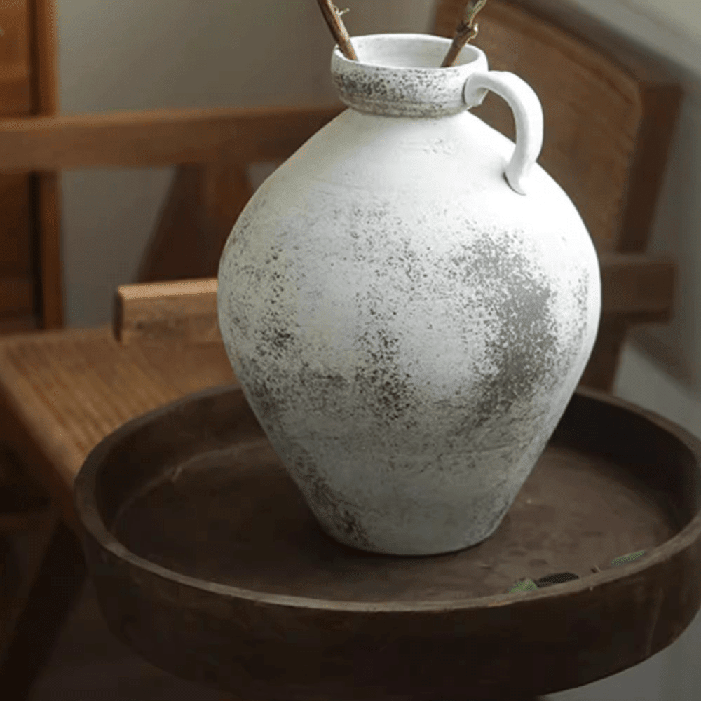 Watertight One Handle Pottery Vase - Cheeky Garden