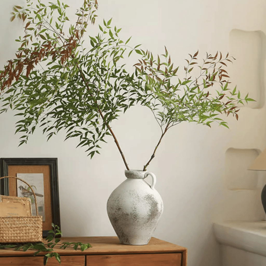 Watertight One Handle Pottery Vase - Cheeky Garden