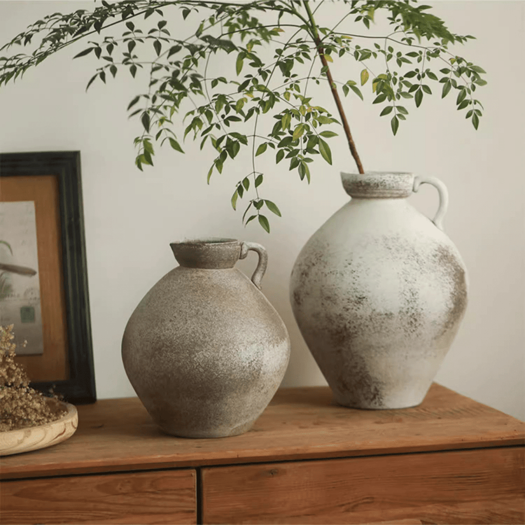 Watertight One Handle Pottery Vase - Cheeky Garden