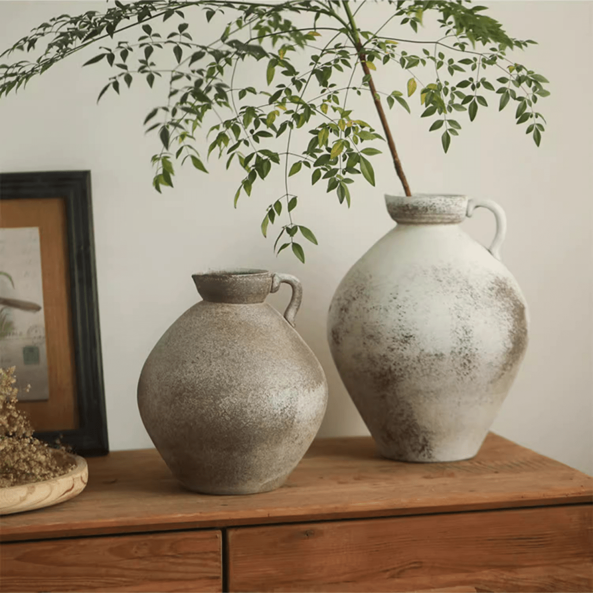 Watertight One Handle Pottery Vase - Cheeky Garden