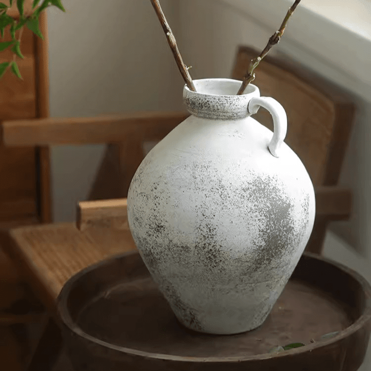 Watertight One Handle Pottery Vase - Cheeky Garden