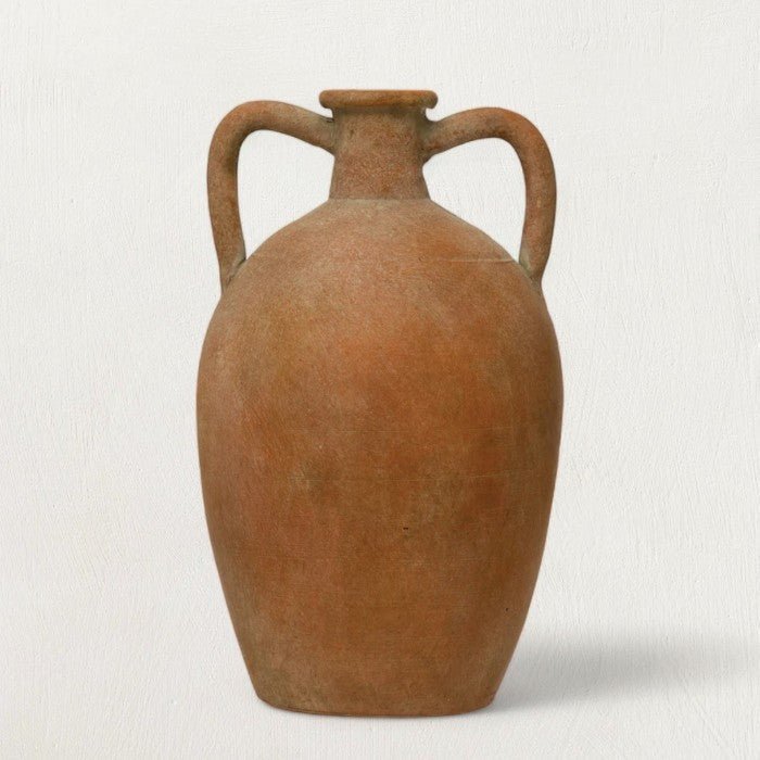 Willow Terracotta Urn with Handles - Cheeky Garden