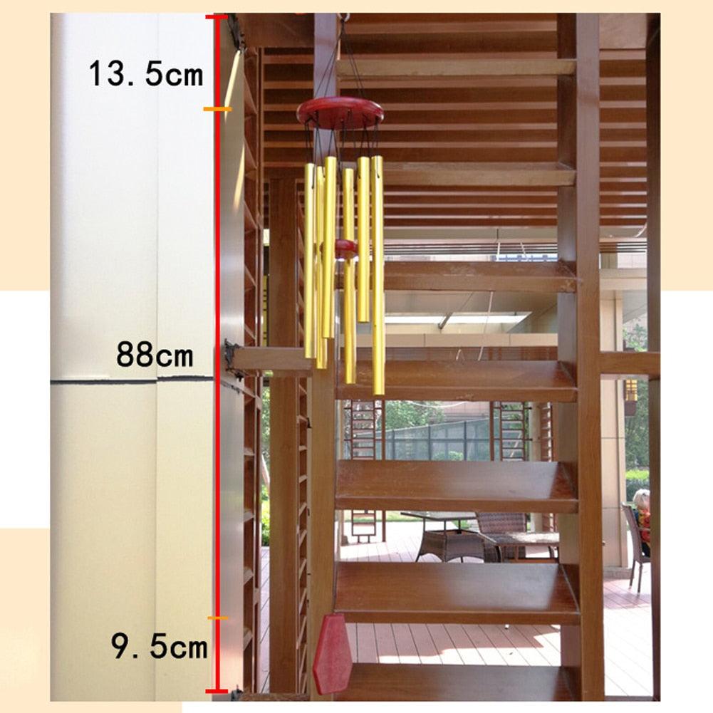 Wind Bell Outdoor Wind Chimes Garden Aluminum Wind Chimes with Adjustable Tone Unique House Warming Presents for New Homes Metal Wind Chimes For Home Garden Decoration Home Decoration - Cheeky Garden