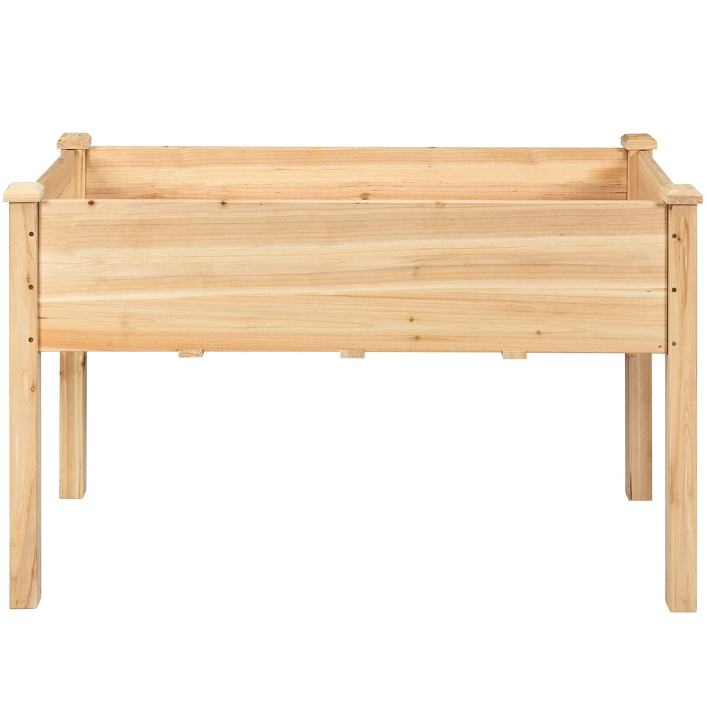 Wooden Raised Vegetable Garden Bed Elevated Grow Vegetable Planter - Cheeky Garden